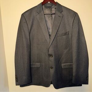 Chaps Gray Sport Coat Blazer